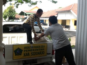Raskin: Raskin yang didanai pemkab sidoarjo mulai dibagikan