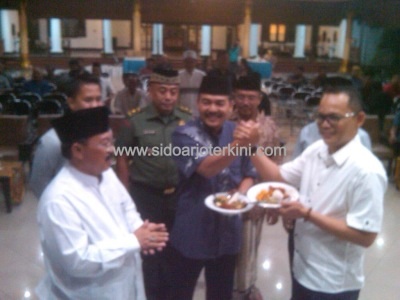 Perwakilan tim Jokowi-JK dan Prabowo-Hatta saat rekonsiliasi sepakat terima capres terpilih