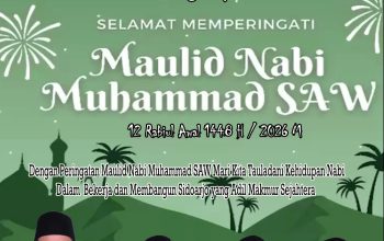 Pimpinan DPRD Sidoarjo dan Anggota Mengucapkan Selamat Maulid Nabi 1448 H/ 2026